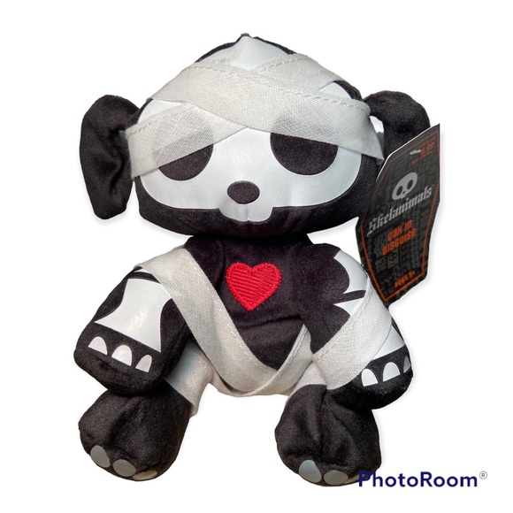 Skelanimals Dax in Disguise 2009 Jakks Target Exclusive Plush Stuffed Animal Dog - Picture 6 of 6